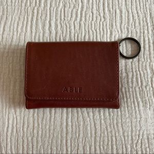 ABLE Leather Wallet - Brown